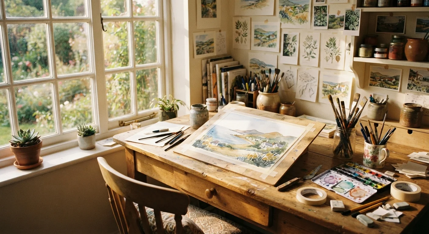 Building a Home Art Practice That Lasts More Than Two Weeks