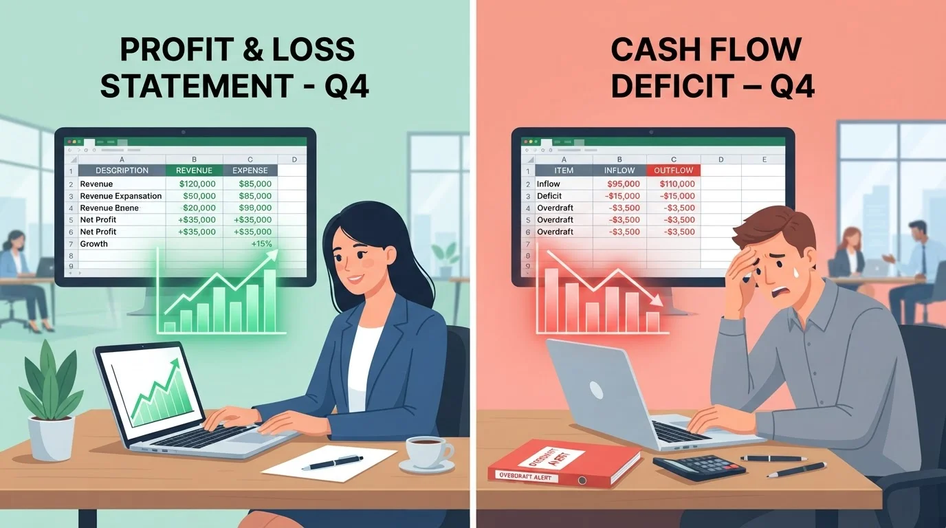 Cash Flow vs. Profit: Why a Thriving Business Can Still Run Out of Money