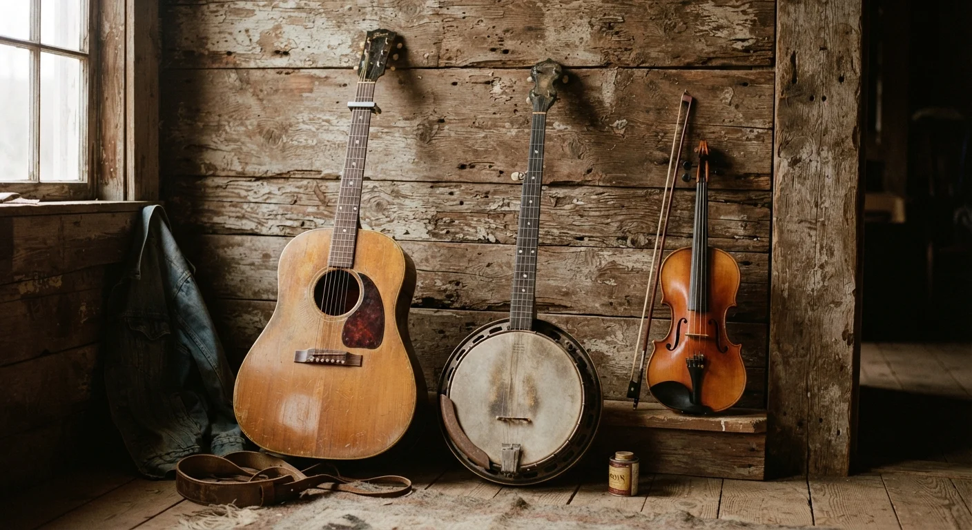 Folk, Country, and Americana: Mapping the Overlap
