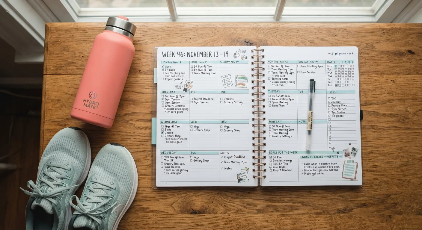 How to Build a Weekly Movement Schedule That Actually Sticks