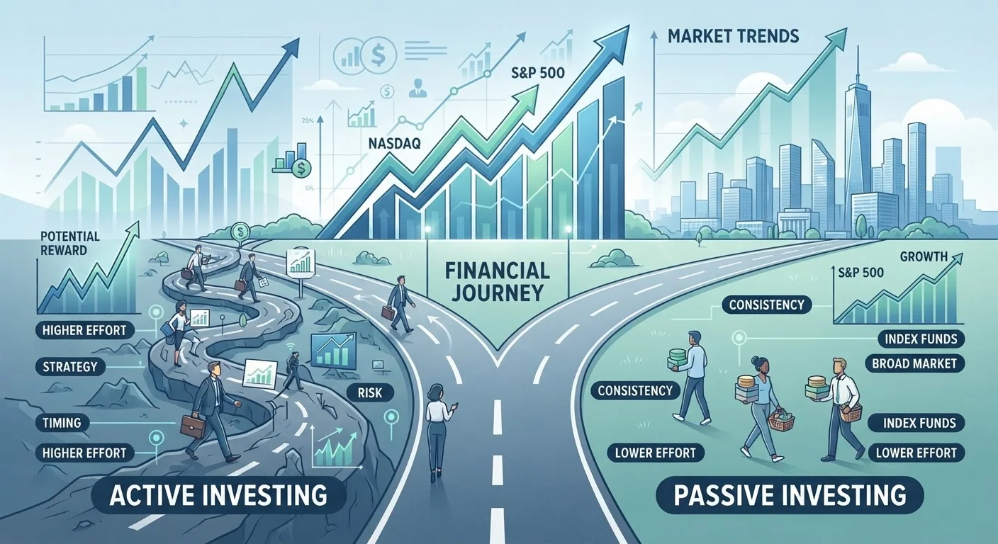 Index Funds vs. Actively Managed Funds: What the Difference Costs You