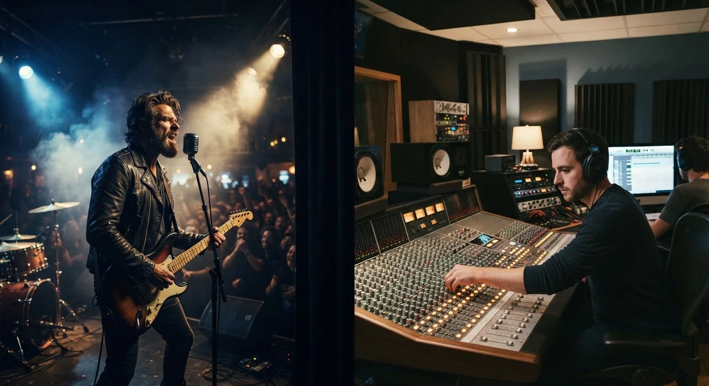 Live Performance vs. Studio Recording: Two Very Different Arts