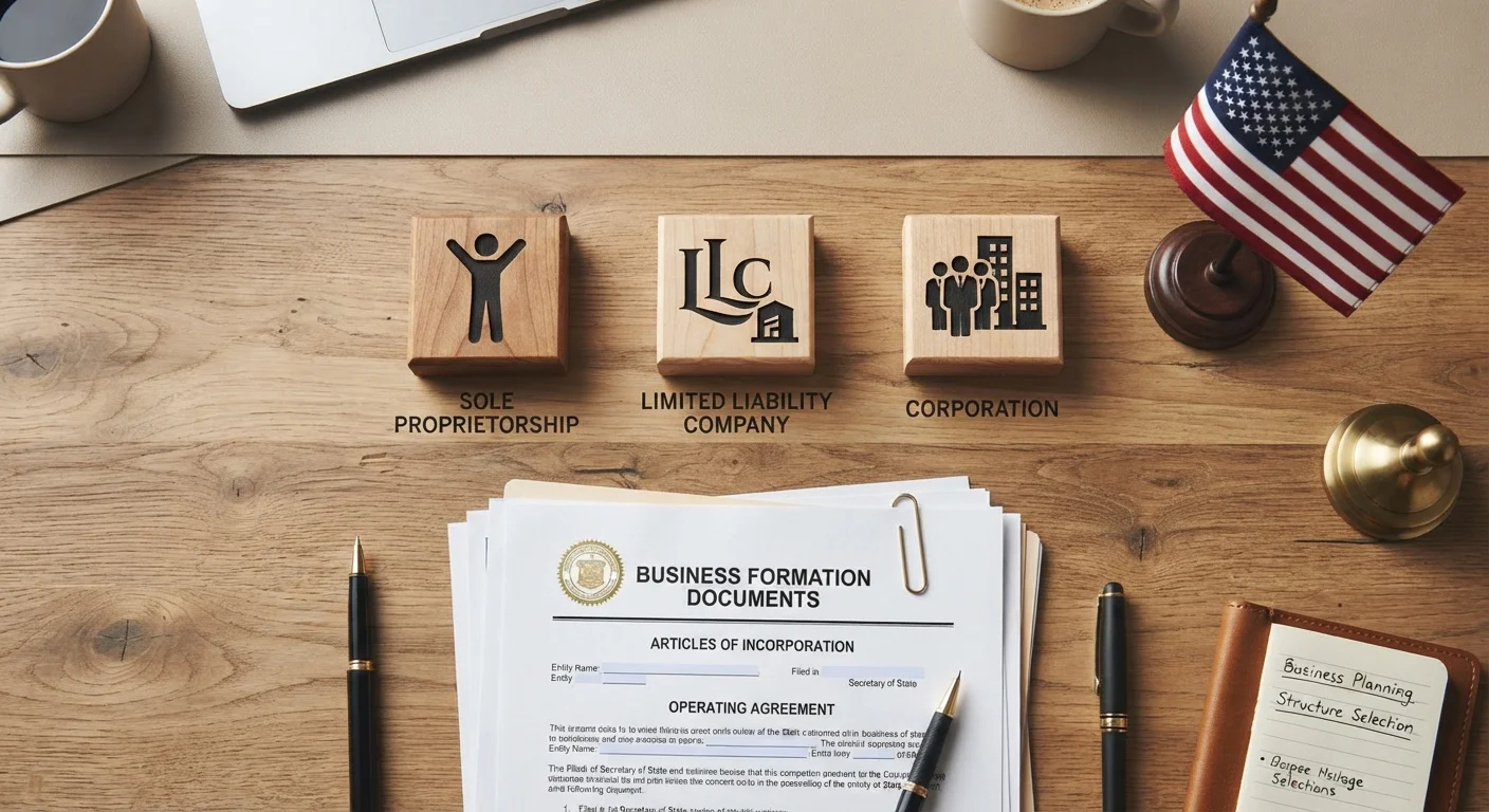 Sole Proprietorship, LLC, or Corporation: What New Business Owners Actually Need to Know