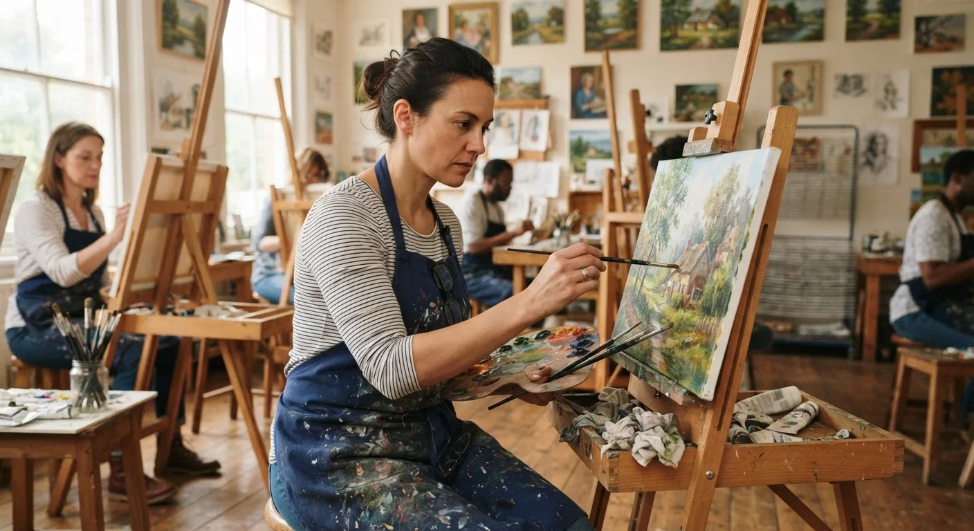 Taking an Art Class as an Adult: What to Realistically Expect