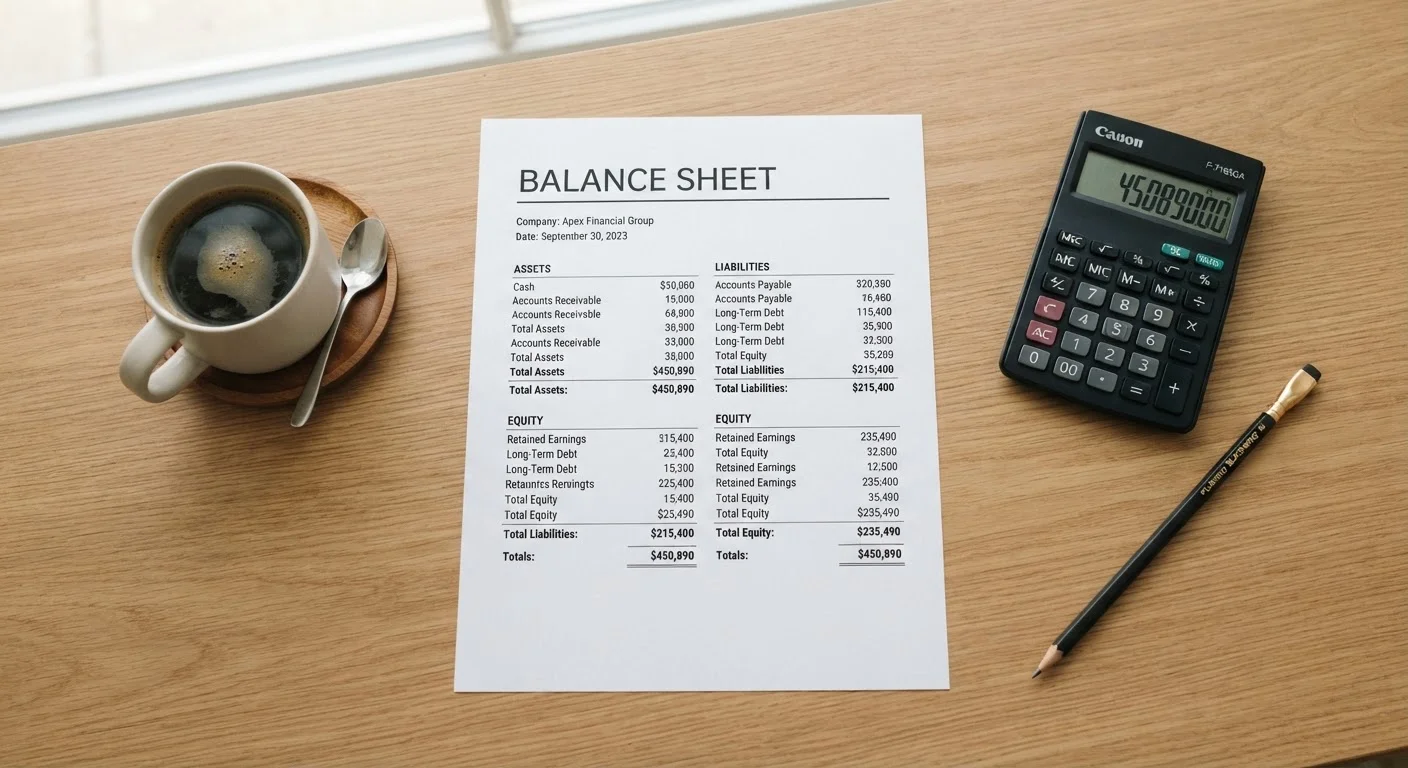 The Balance Sheet, Explained Without the Jargon