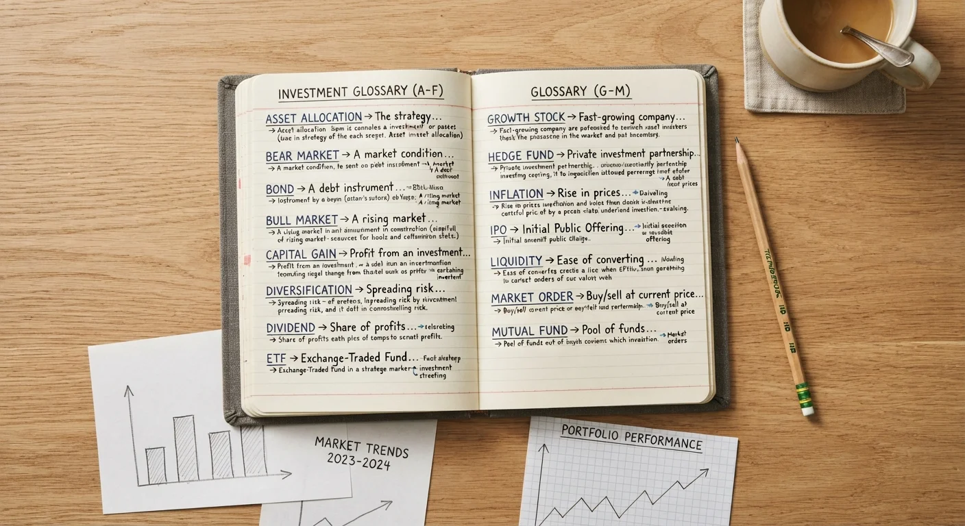 The Investing Terms Every Beginner Should Know