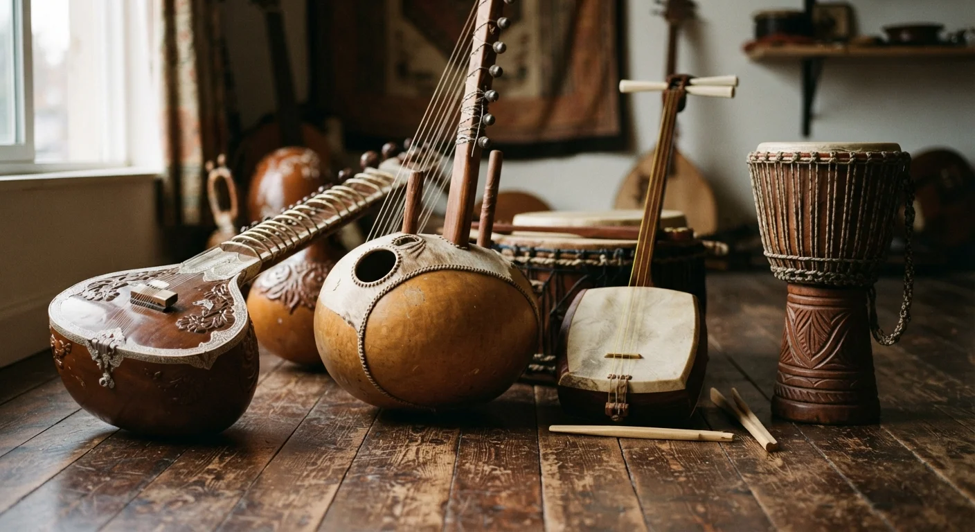 When Instruments Tell History: How Material Culture Shapes Sound