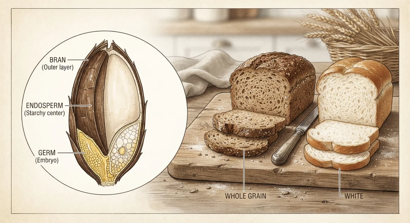 Whole Grains vs. Refined Grains: What Changes When You Process a Kernel